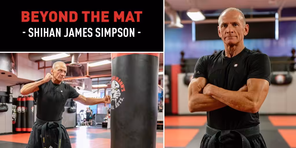 Instructor James Simpson in a Tigger Schulmann's gym
