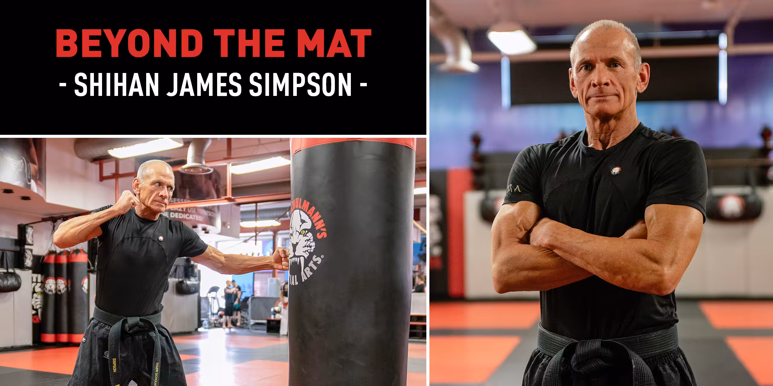Instructor James Simpson in a Tigger Schulmann's gym