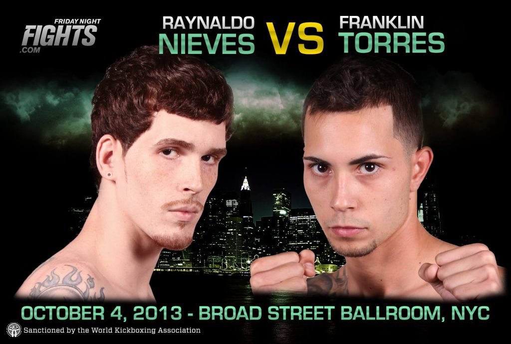 MMA fighters Raynaldo Nieves and Franklin Torres fihgt announcement