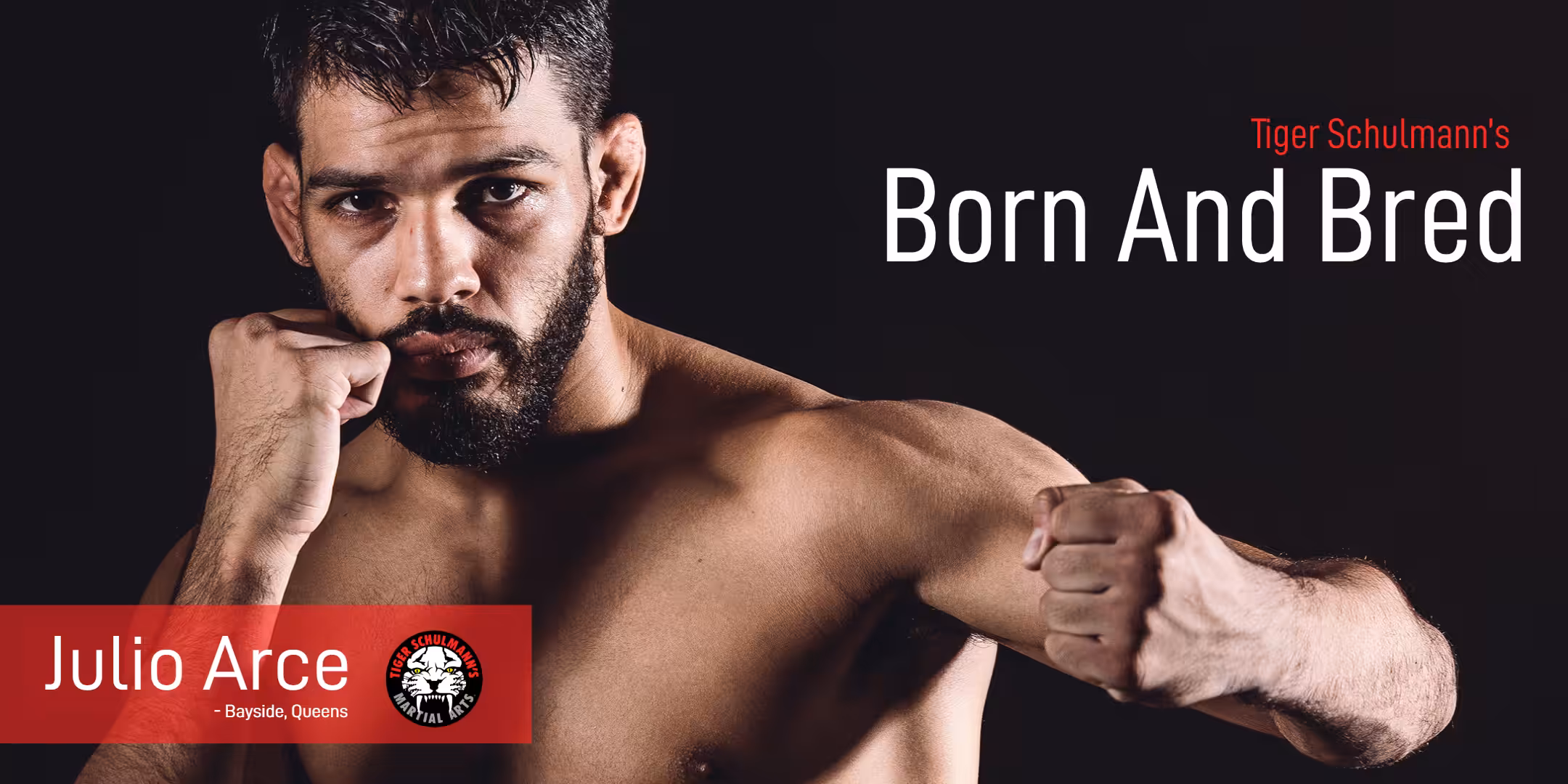 Julio Arce punching at the camera - Tiger Schulmann's born and bred 