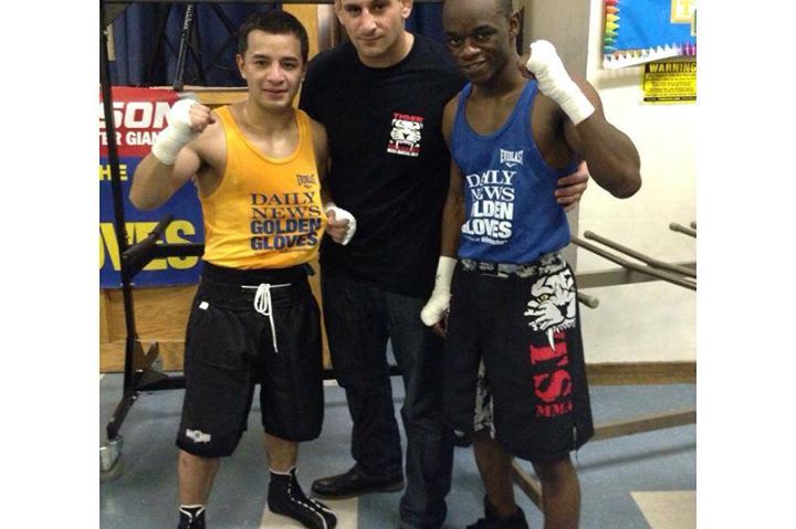 Levy (center) and Mason (right) have both competed successfully to test the techniques they teach at TSMMA Williamsburg.