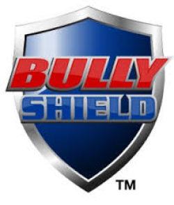 Bully Shield blue red gray Logo