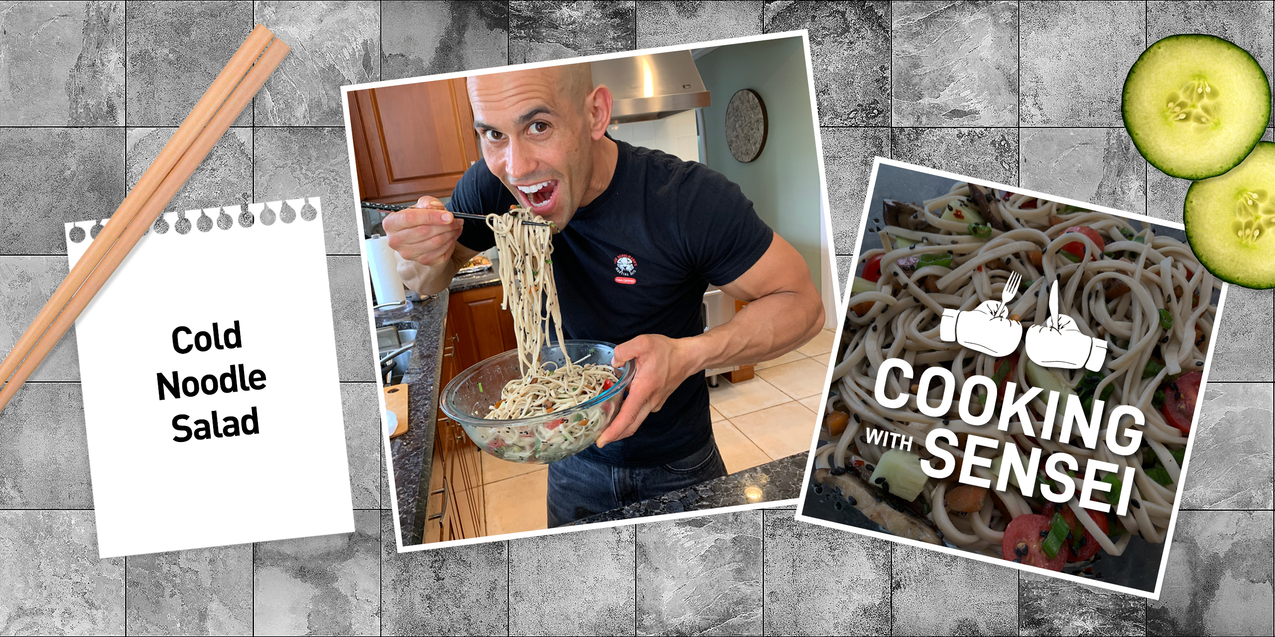 Cooking With Sensei – Cold Noodle Salad