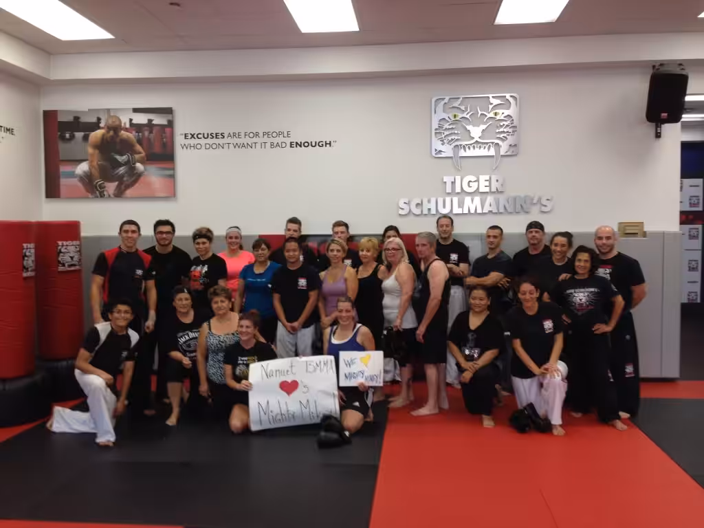 Team Photo at Tiger Schulmann's Martial Arts Nanuet