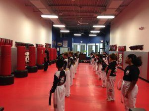 Karate teaches discipline more than anything else