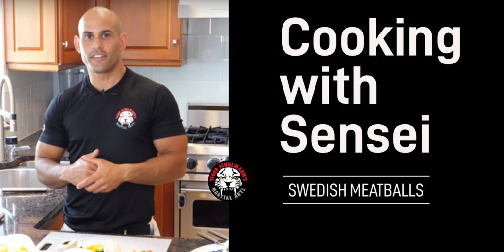 Tiger Schulmann's Martial Arts | Cooking with Sensei Banner