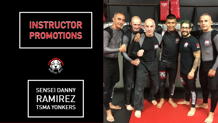 Sensei Danny Ramirez Promotion at Tiger Schulmann's Martial Arts gym