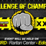 Challenge of Champions logo with fist