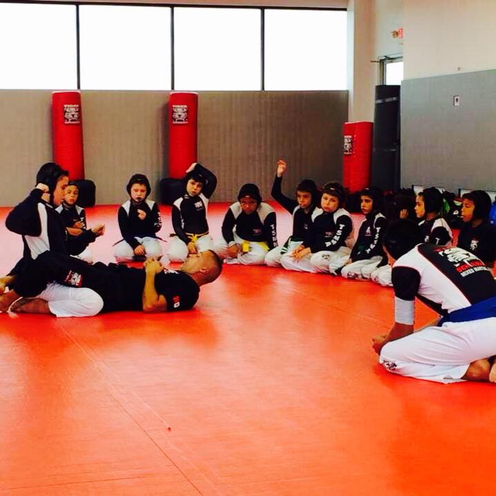 Students learn techniques for self-defense in any situation at Karate classes in Hauppauge. 