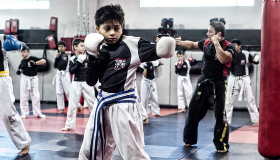 Karate Kids Build Their Confidence