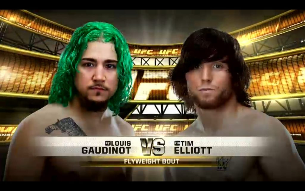 UFC fighters Louis Gaudinot and Tim Elliott match announcement