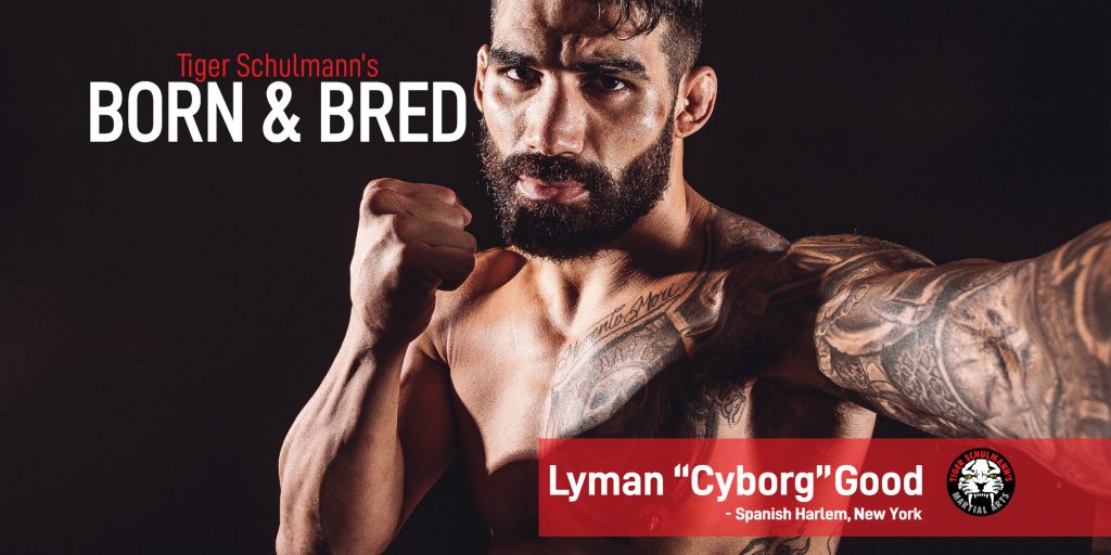 Tiger Schulmann's MMA fighter Lyman Good with fists up
