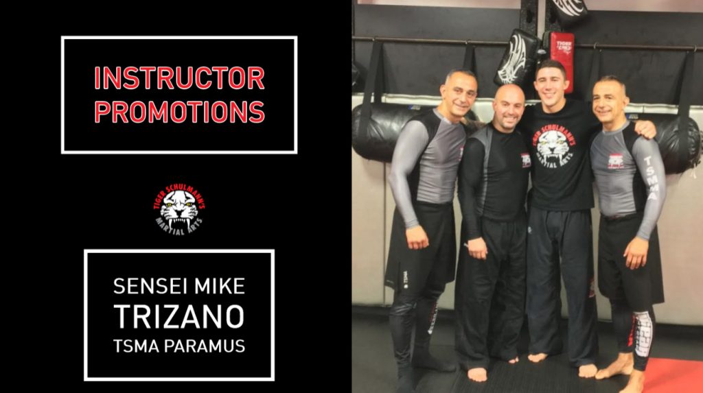 Sensei Mike Trizano Promotion at Tiger Schulmann's Martial Arts
