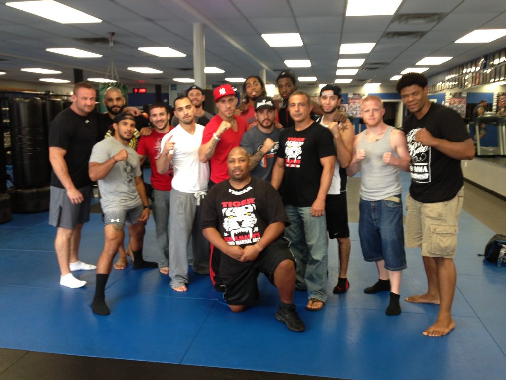 Men MMA fighters Group Photo at Tiger Schulmann's