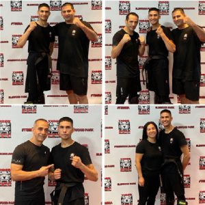 Male and female fighters collage at Tiger Schulmann's