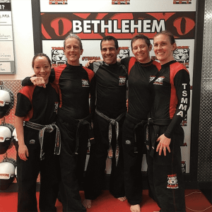Five martial arts fighters in Bethlehem