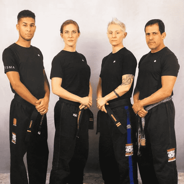 Two female and two male martial arts fighters in Bethlehem