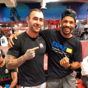 Two adult fighters at Tiger Schulmann's Greenpoint
