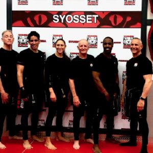 Six adult fighters at Tiger Schulmann's Syosset