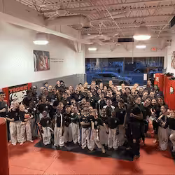 Karate and martial arts kids at Tiger Schulmann's Rockvile