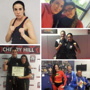 MMA fighters in Cherry Hill in different outfits