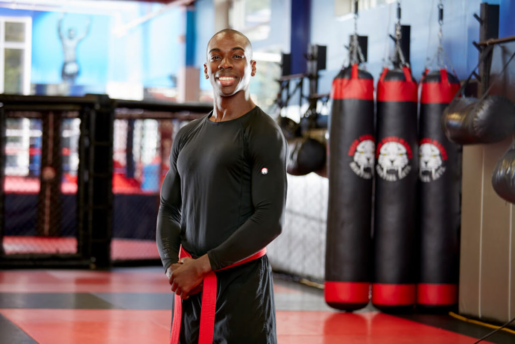 Rashawn Dennis head Instructor of Bellerose Tiger Schulmann's Martial Arts
