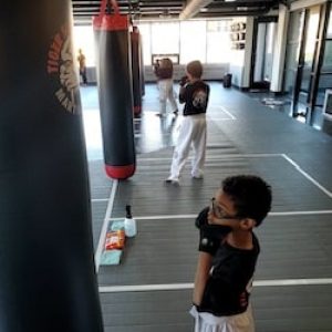 MMA kids workout at Tiger Schulmann's Chelsea